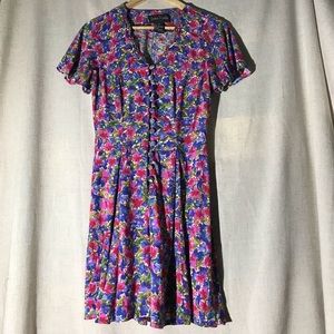 Vintage Floral Women’s Romper Sz M